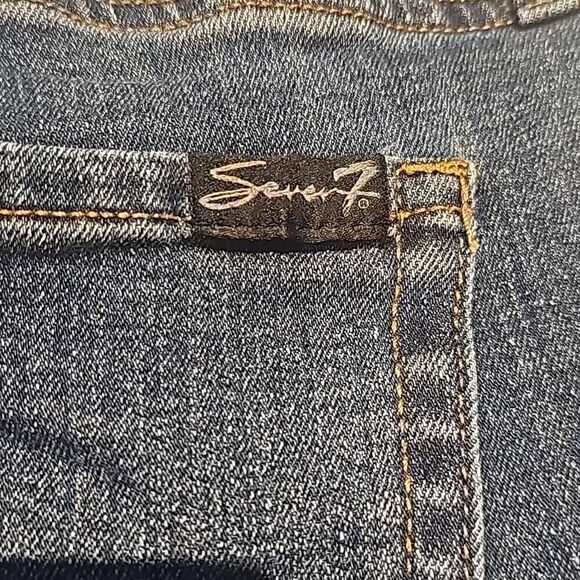 Seven7 denim 5 pocket jeans shorts - Picture 4 of 8